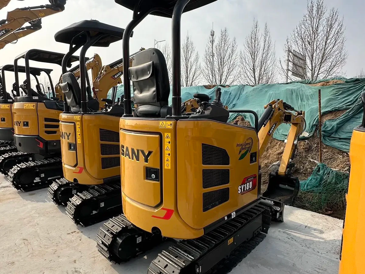 New SANY SY18U Crawler Excavator for Sale - 图片 7