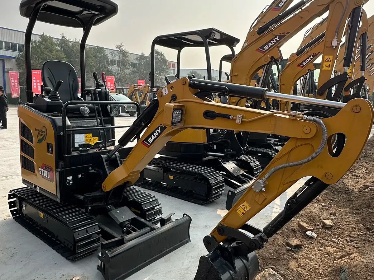 New SANY SY18U Crawler Excavator for Sale - 图片 8
