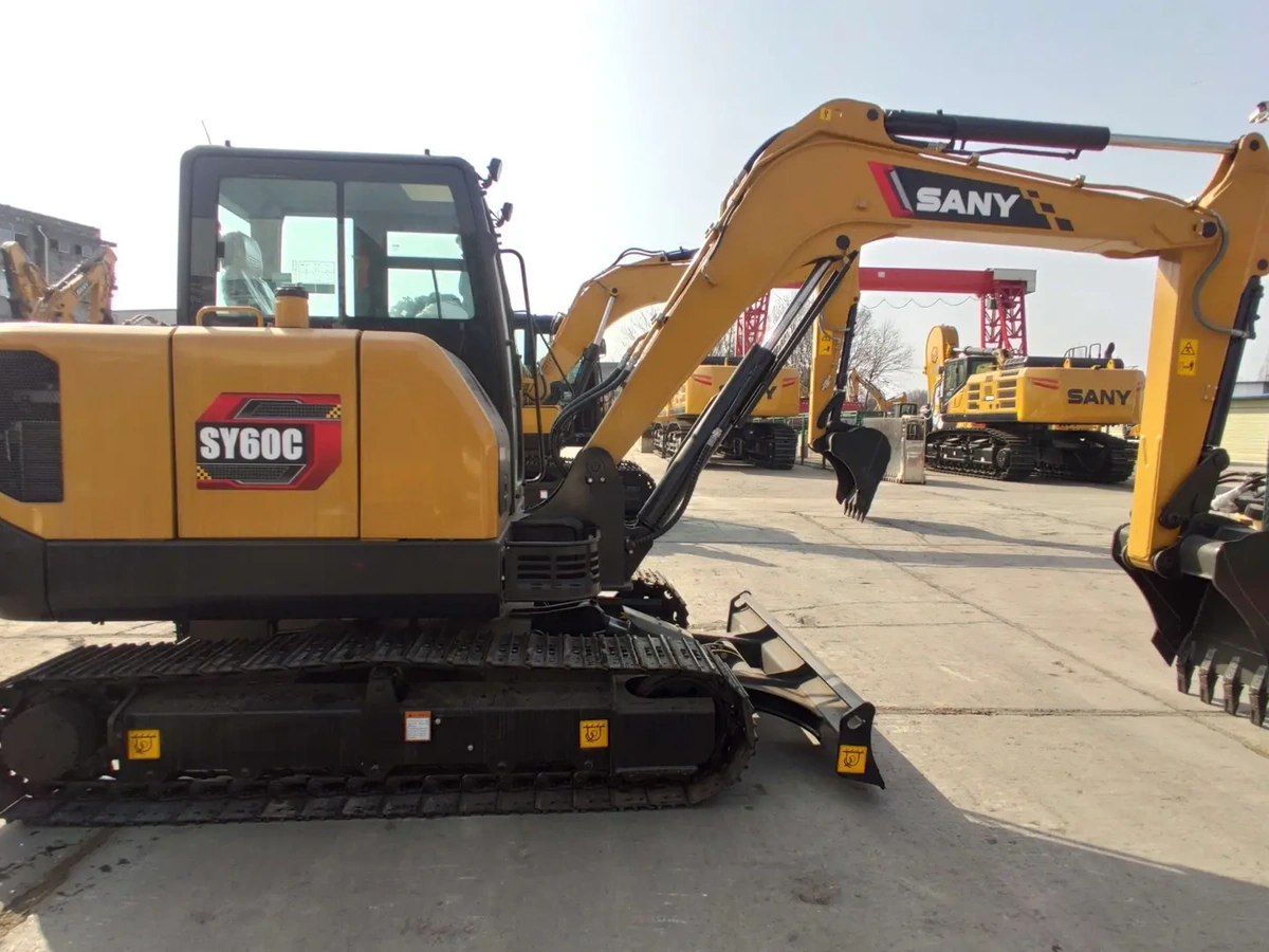New SANY 60C Crawler Excavator for Sale - 图片 2