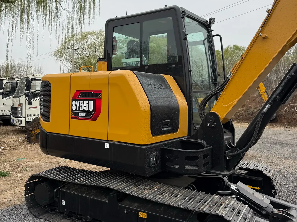 New SANY SY55U Crawler Excavator for Sale - 图片 5
