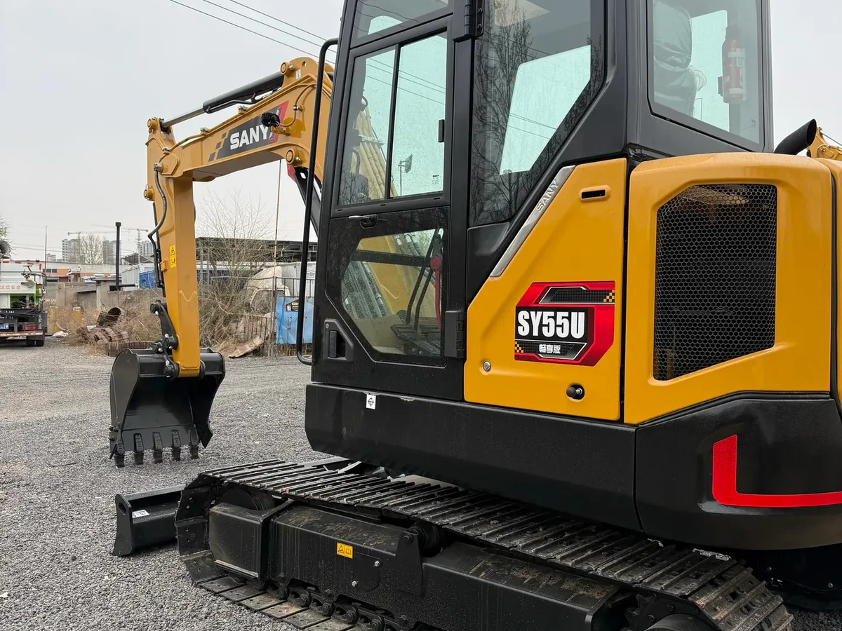 New SANY SY55U Crawler Excavator for Sale - 图片 7