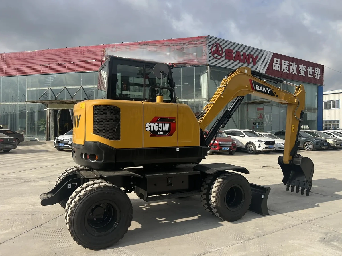 New SANY SY65W Wheel Excavator for Sale - 图片 2