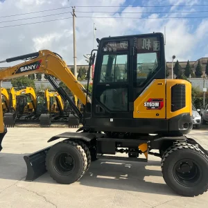 New SANY SY65W Wheel Excavator for Sale