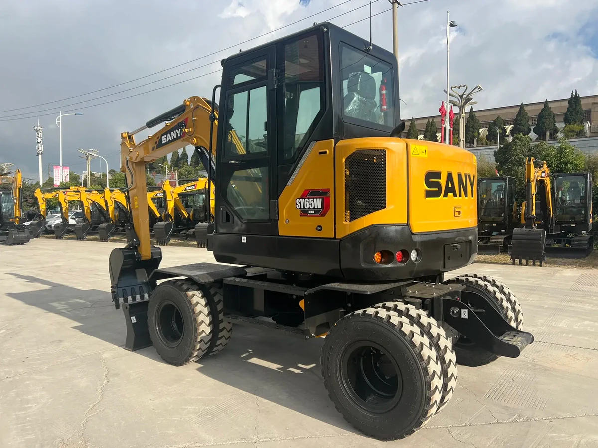 New SANY SY65W Wheel Excavator for Sale - 图片 4