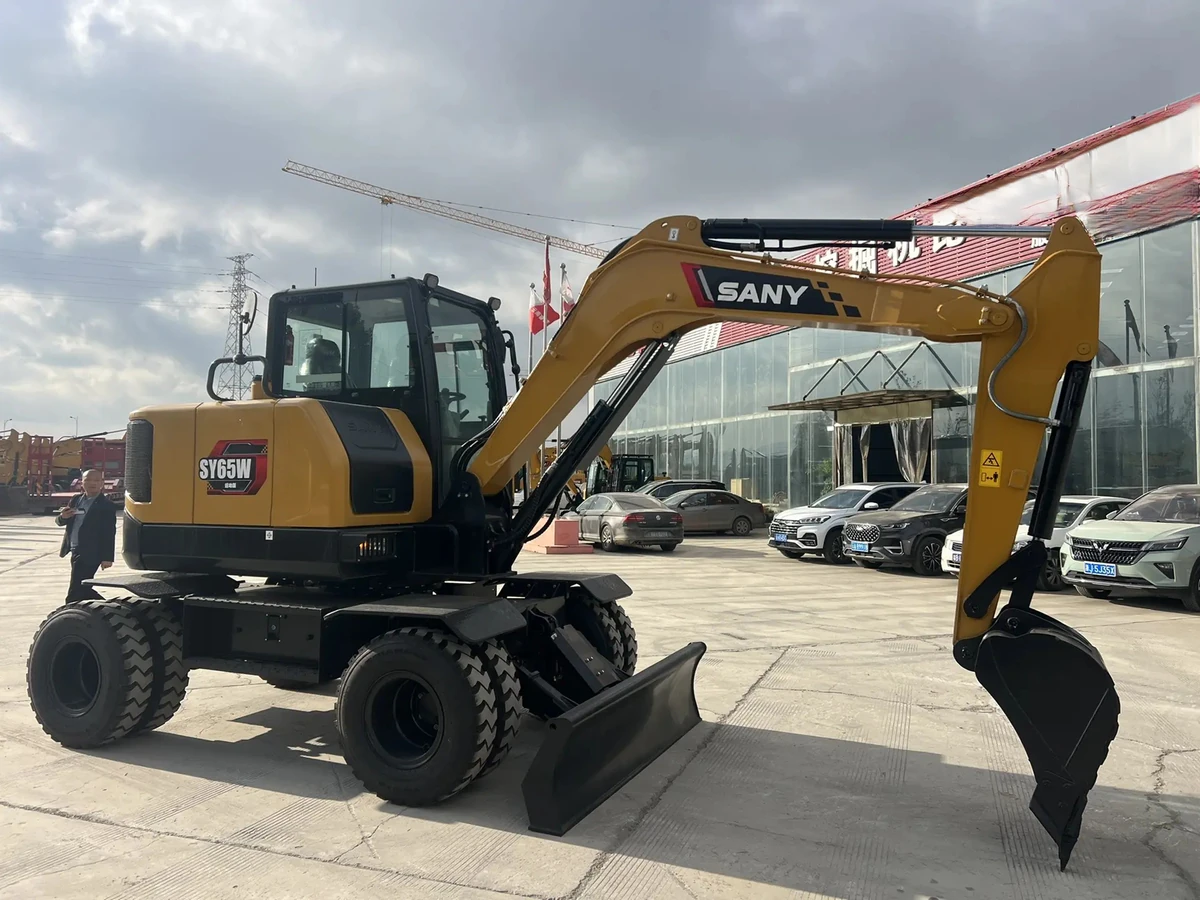New SANY SY65W Wheel Excavator for Sale - 图片 5