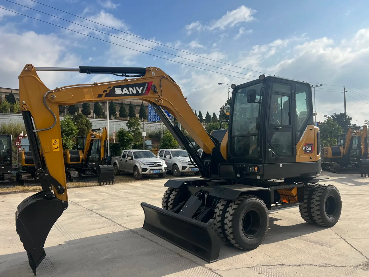 New SANY SY65W Wheel Excavator for Sale - 图片 7