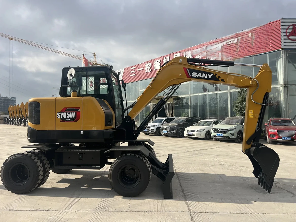 New SANY SY65W Wheel Excavator for Sale - 图片 9