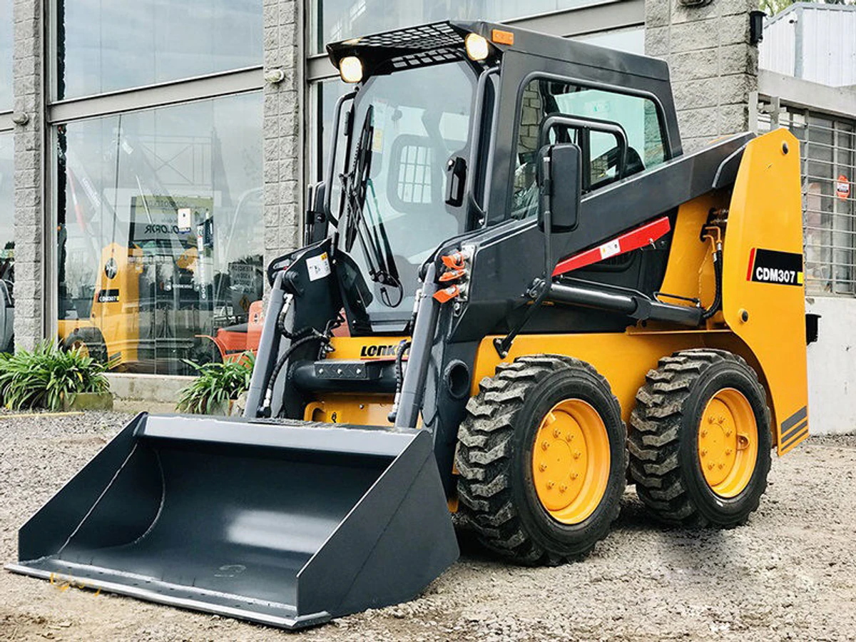 Used Lonking CDM307 Skid Steer Loader for Sale - 图片 4