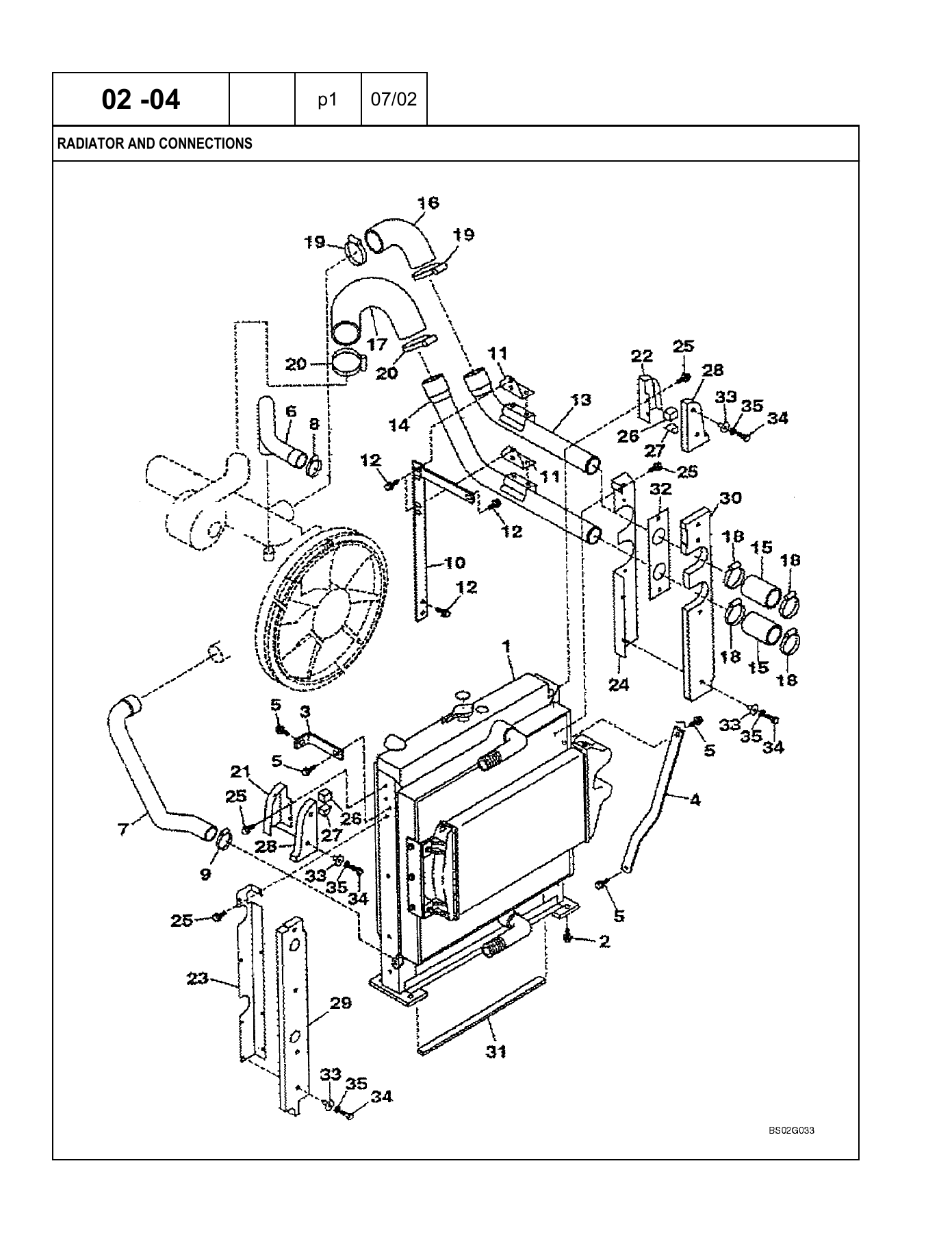 CASE CX210 Parts Catalogue – 7-6601NA (English) — selected technical pages